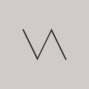 Logo: a stylized black zigzag forming a W on a pale gray background